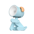 Difutagui Decorative table lamp dog deer DIY mini led night cute Fifty percent discount pet cartoon folding table kids room om living room. 