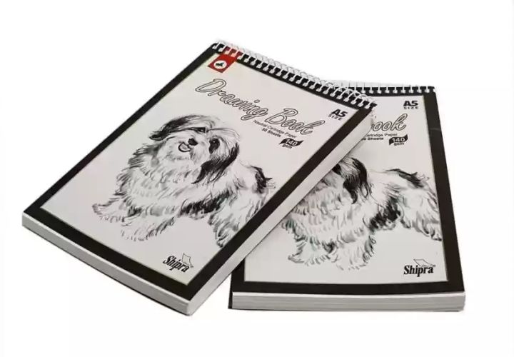 Vicky Sketch Book White Cartridge A5-50 Sheets (140 GSM) -1 Piece