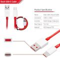 120W Warp Fast Charger Power Max & USB A to Type C Cable Combo, Warp, compatible with  SuperVOOC, Dash, Fast & Super Fast Charging, Charger Adapter Designed & Other Type C Smartphones. 