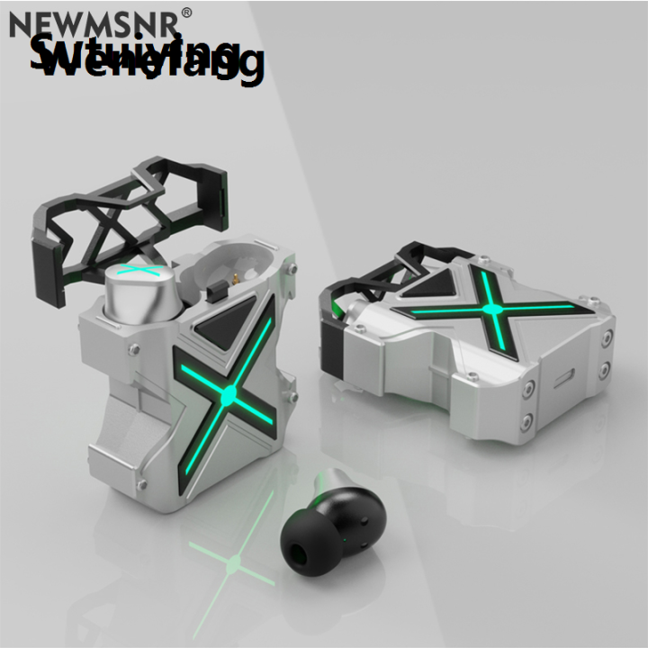 Wenefang Sutuiying K89 Gaming Mechanical Earphones Wireless Bluetooth-compatible Hot Selling In-ear Luxury ENC Noise Canceling Headsets Sports Waterproof Headphones