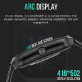 Armor Arc Smart Watch 1.96" Arc AMOLED Display, Bluetooth Calling, Always-On Display, 1 ATM Water Resistant, Wireless Charging - Free Extra Strap. 