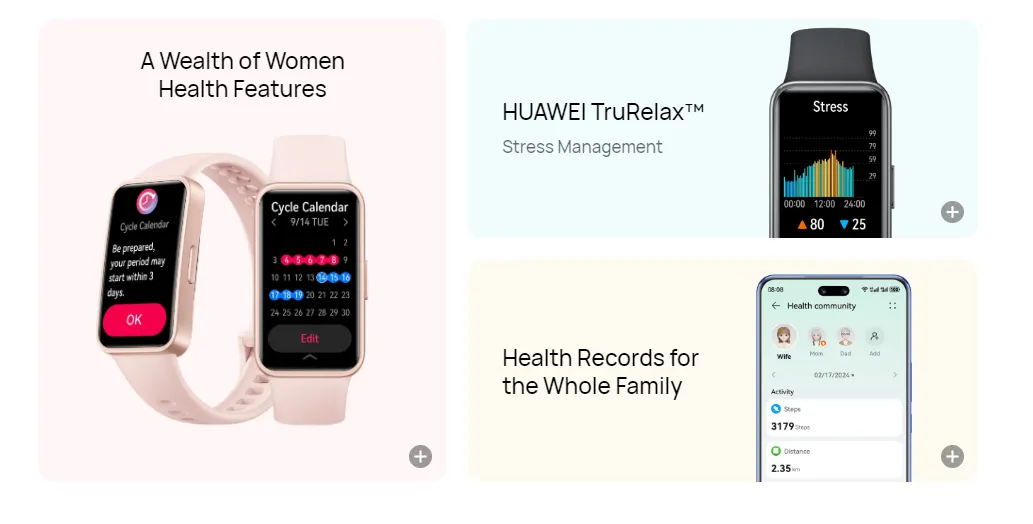 Huawei Band 9 | 8.99mm Ultra Thin Design | Continuous Heart rate Monitoring | 100 Workout Modes | Scientific sleep Tracking
