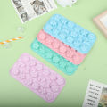 18Cavity Cake Baking Mold Flower Bow Shaped Silicone Mold DIY Handmade Candle Soap Mould Fondant Cake Baking Mold Luolong. 
