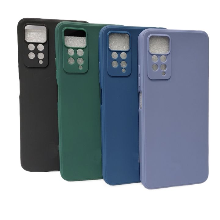 Redmi Note 11 Pro 4G / 5G / Pro+ 5G Global (All Same Size) Silicone Soft Cover Case  - Microfiber Inside