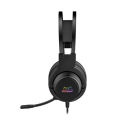 Viewsonic VA300 Series RGB Light 2.2M Wired Gaming Headphone With Noice Cancelling Mic-Black. 