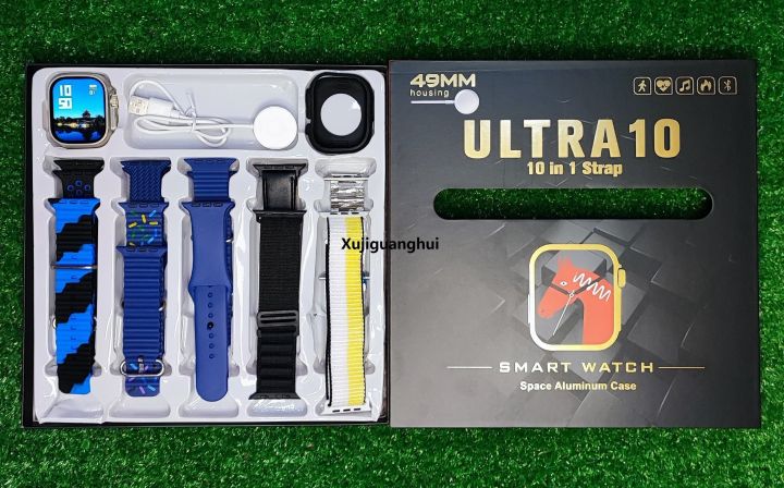 Xujiguanghui%20Ultra%2010%20Smart%20Watch%2049mm%20%E2%80%93%20Bluetooth%20Calling,%20HD%20Touch%20Display,%20Multiple%20Sports%20Modes,%20Wireless%20Charging,%2010-in-1%20with%20Strap%20Case%20-%20Image%204
