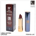 1 Piece Glam Vista Super Matte Non-Transfer Full Coverage Lipstick – Long Lasting, Bold & Elegant Dark Maroon Shade for Women By Omga Twist. 