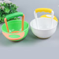 BPA-Free Baby Food Grinding Bowl – Portable Masher & Feeding Bowl with Anti-Slip Base | All-in-One Tool for Homemade Purees & Weaning. 