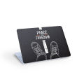 Laptop Back Sticker For Up to 15.6inch Laptop (Peace & Freedom). 