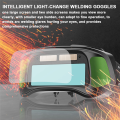 JAERBEE Automatic Dimming Welding Goggles Large View Auto Darkening Protective Glasses for Arc Welding Grinding Cutting,B. 