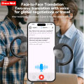 2025 NEW GreatWall NEW AI Real-Time Translation Wireless Bluetooth Earphones 144 Languages Headset Headphones HiFi Stereo HD Call Earbuds. 