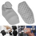 Workout Grip Gloves Non-slip Fingerless Gym Gloves for Weight Lifting Bodybuilding Silicone Workout Grips for Men Women Hand Protection for Deadlifts Pull-ups Fingerless Weightlifting Gloves. 