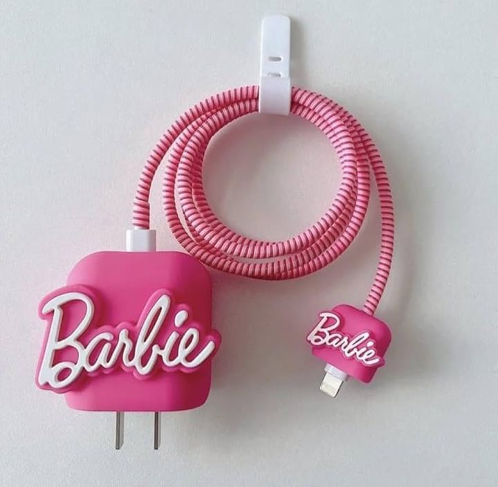 Amo Store Cute Barbie Iphone Charger Protector 18/20W