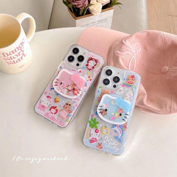 NEW%2011%20Phone%20Case15%2014%20for%20iPh%20Charging%20Phone%20Case%20Adapter%20Stand%20Magnetic%20Wireless%20Kitty%20Hello%20Cute%20Cartoon%20One%2016%20Pro%20Max%2016%2013%2012%20-%20Image%206