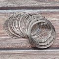 100pcs Professional 55mm Diameter Memory Wire Bracelet Metal Material 100 Loops Spiral Jewelry Wire Memory Steel Wire Bracelet Making. 