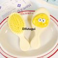 Difutagui Student: Applicable, comb, massage, comb, air cushion, airbag shape, Profesional small cartoon, mini cute, cheese comb, personal care, hairstyling. 