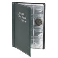 Qubix 120 Pockets Coins Collection Album Book Coin Holder Albums Collecting Money Organizer for Collector Mini Penny Coin Storage Bag. 