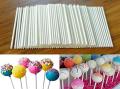 Ssjmnepal Decor 9 Inch Plastic Lollipop Sticks for Cakesicle Popsicle and Candy (100pcs). 