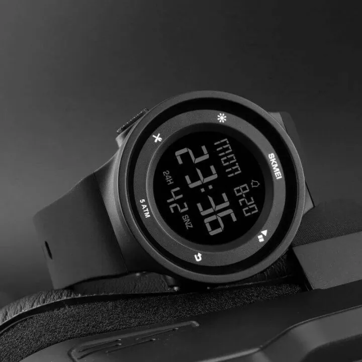 SKMEI%201445%20Countdown%20Electronic%20Silicone%20LED%20Digital%20Sport%20Unisex%20Watch%20-%20Black%20-%20Image%205