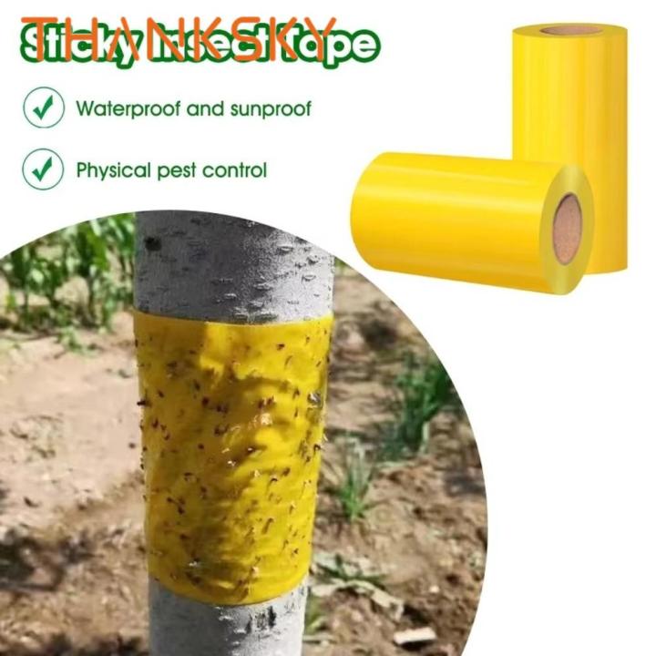 Prevents Insects Double-sided Insect Proof Tape 5/10M Strong Glue Fruit ...