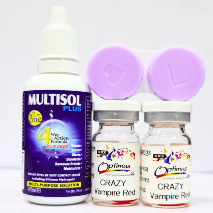 Itachi Mangetyou Sharingan Contact Lenses