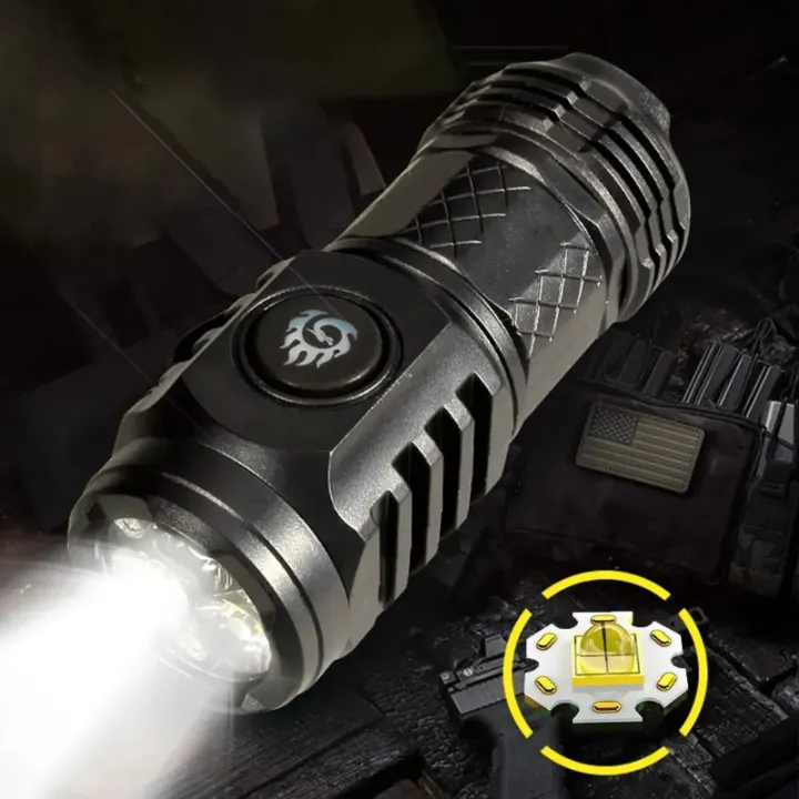 2025%20High-Brightness%203-LED%20Mini%20Flashlight%20-%20Portable%20Type-C%20Charging%20Light%20for%20Hiking,%20Fishing%20Emergency%20Use%20-%20Image%202