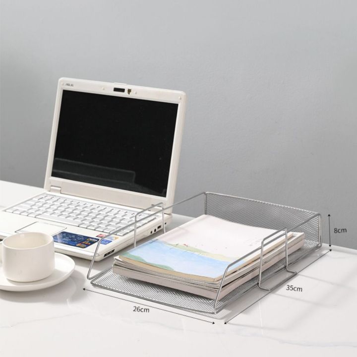 Easy%20To%20Assemble%20Single%20Layer%20File%20Storage%20Rack%20Stackable%20a4%20Letter%20Tray%20Organizer%20Space%20Saving%20Durable%20Desktop%20Document%20Shelf%20Office%20Supplies%20-%20Image%206