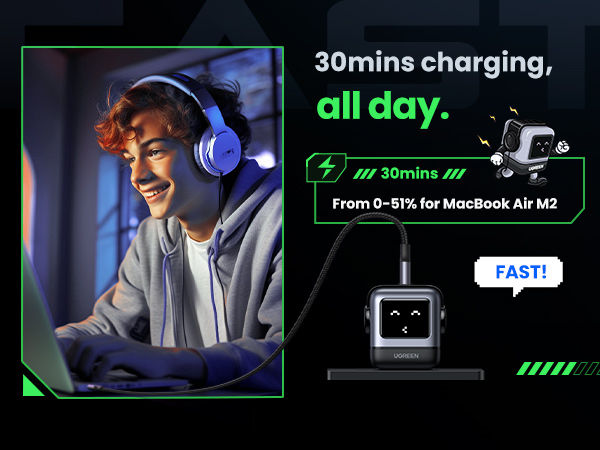 UGREEN%20RG%2030W%20USB%20C%20Charger,%20Nexode%20Robot%20GaN%20Fast%20Charger%20Block,%20Compact%20Wall%20Charger%20Power%20Adapter%20-%20Image%206