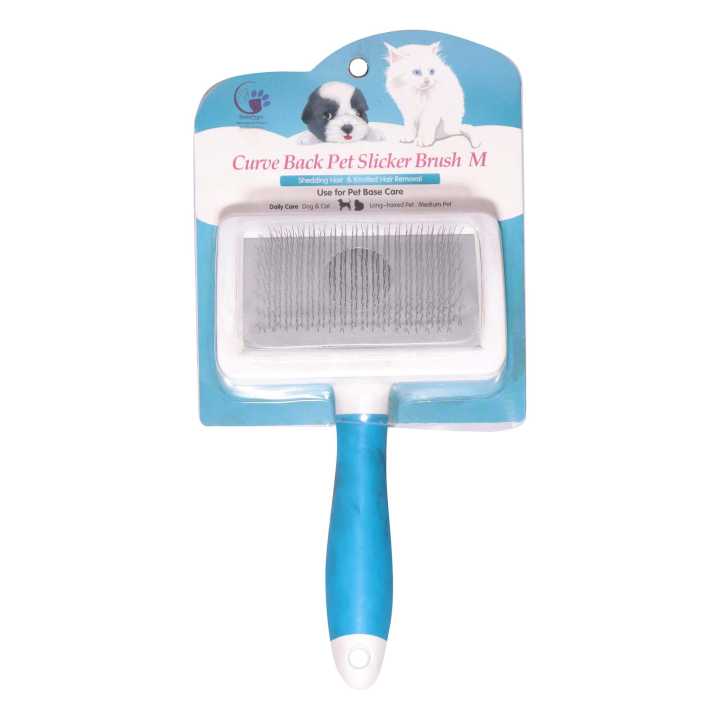 Curve Back Pet Slicker Brush Daraz .np