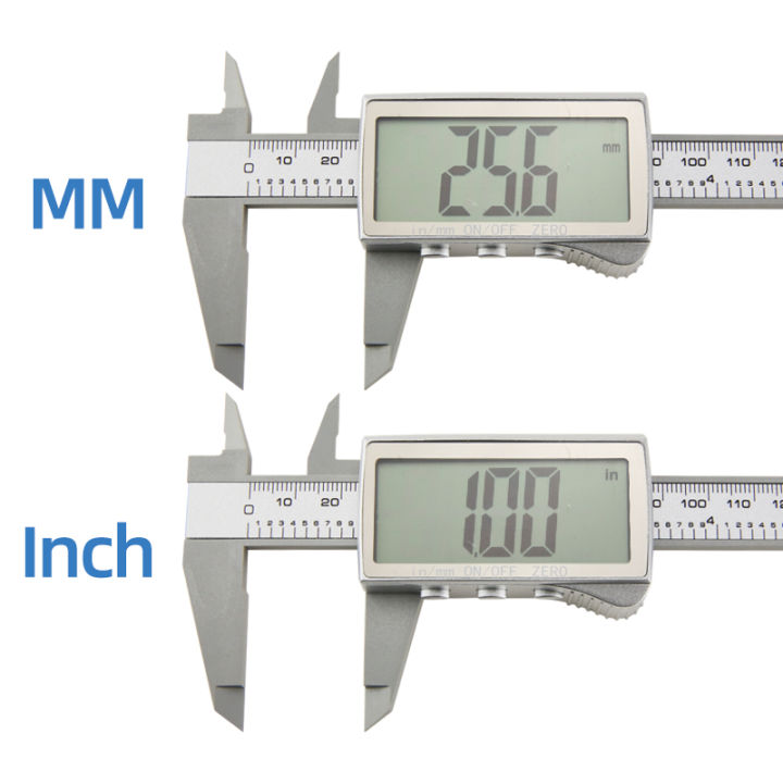 Digital Caliper Electronic Vernier Caliper Plastic Digital Ruler ...