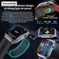 Anrushide Watch Smart Health Heart Rate Men's Watch High Smart Glass Sapphire 2025 New Air Pump Airbag Test Triple ECG Blood Pressure Tracking. 