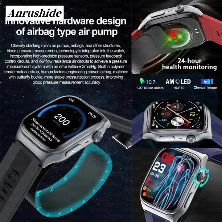 Anrushide%20Watch%20Smart%20Health%20Heart%20Rate%20Men's%20Watch%20High%20Smart%20Glass%20Sapphire%202025%20New%20Air%20Pump%20Airbag%20Test%20Triple%20ECG%20Blood%20Pressure%20Tracking%20-%20Image%202