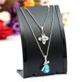 Practical Handy Jewelry Exhibition Shelf Girl Gift Niche Design Plastic Earrings Storage Rack Jewelry Display Stand Earrings Display Stand Necklace Holder. 