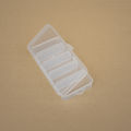 Transparent Fruit Fork Storage Box Organizer Plastic Storage Case Container For Kids Fruit Fork Organizer Display Box. 