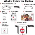 Hawkins Classic  Pressure Cooker (CL10) 10 L Capacity (Aluminium). 