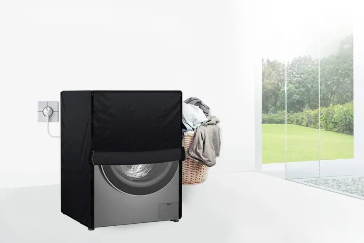 Heavy%20Waterproof%20Front%20Load%20Washing%20Machine%20Cover%20Compatible%20For%206%20kg%20to%2010%20Kg%20Black%20Color%20-%20Image%202