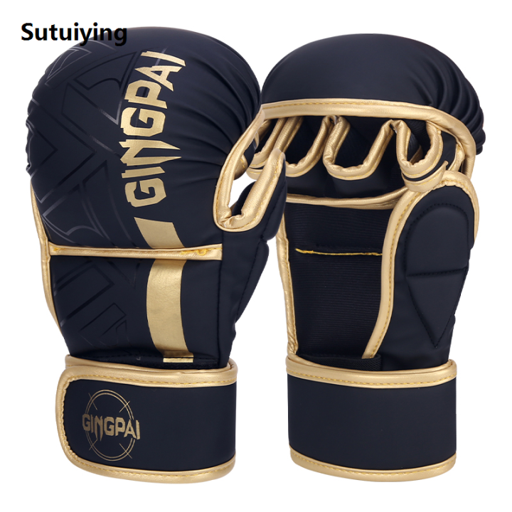 Sutuiying%20Professional%20MMA%20Boxing%20Gloves%20Half%20Finger%20Sandbag%20Karate%20Muay%202025%20New%20Thai%20Training%20Gloves%20Men%20Women%20Thickened%20Boxing%20Equipment%20-%20Image%207
