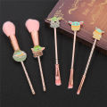 5pcs/set Star Wars Yoda Baby The Grogu Makeup Brush Beauty Foundation Blush Powder Eyeshadow Concealer Blending Makeup Brush Set. 