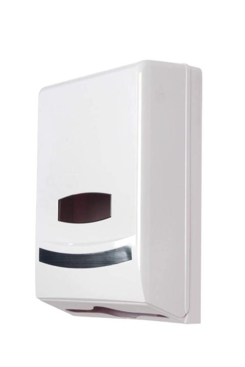 Softy%20Wall%20Mount%20Tissue%20Holder%20M%20fold%20Paper%20Towel%20Dispenser%20Big%20-%20White%20-%20Image%203