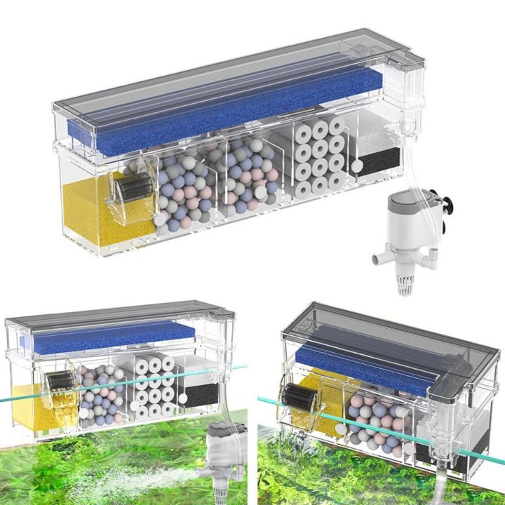 Durable%203%20In%201%20Fish%20Tank%20Built-in%20Wall%20Mounted%20Waterfall%20Filter%20Box%20Silent%20With%20Water%20Pump%20Circulating%20Water%20Purifier%20for%20Home%20-%20Image%203