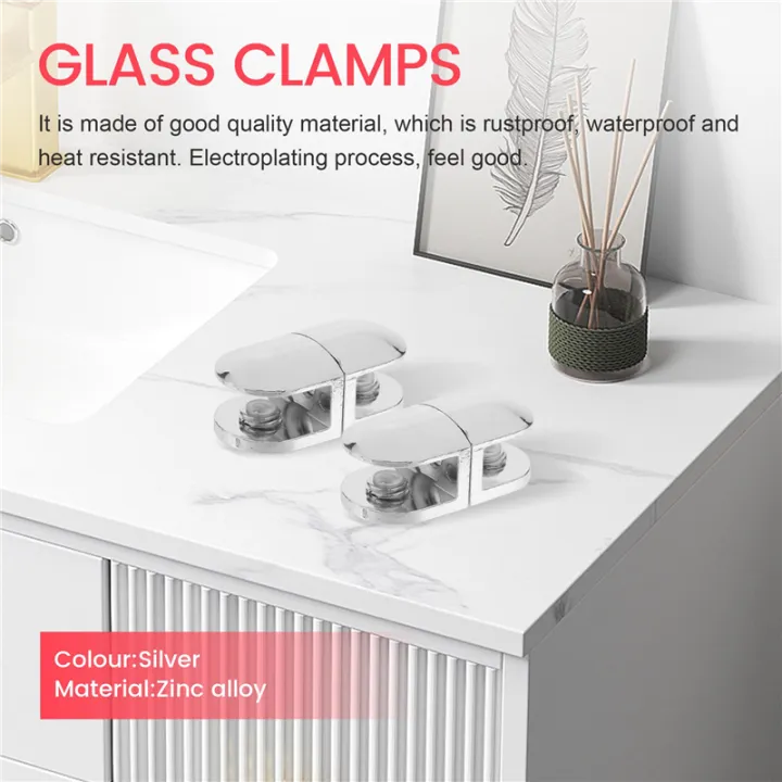 6%20PCS%20Adjustable%20Glass%20Clamps%206%20mm%20Glass%20Bracket%20Zinc%20Alloy%20Glass%20Shelves%20Holder%20Glass%20Clip%20for%20Bathroom%20Kitchen%20-%20Image%204