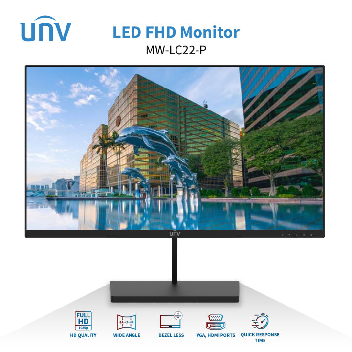 UNIVIEW Borderless 22" Monitor - MW-LC22-P