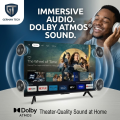 German Tech 32 Inch Smart TV (GT32BT109HD) Voice Command | Latest Android 14 | A+ Grade IPS Panel German Technology | Bezel-less Frameless Design | 24W Monster Sound - HD 1366x768 | 3 Years Warranty | 32inch Smart Android Television | Nova Hub. 
