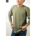 Aja Dynasty Kiran Khaki Round Neck Men's T-shirt  Made in Nepal. 