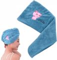 Super Absorbent Microfiber Hair Drying Wrap Towel. 