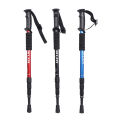 51-110CM Aluminum Alloy Teleskopic Stick Hiking Poles Outdoor Walking Sticks Trekking Climbing Poles Walking Canes Alpenstock. 