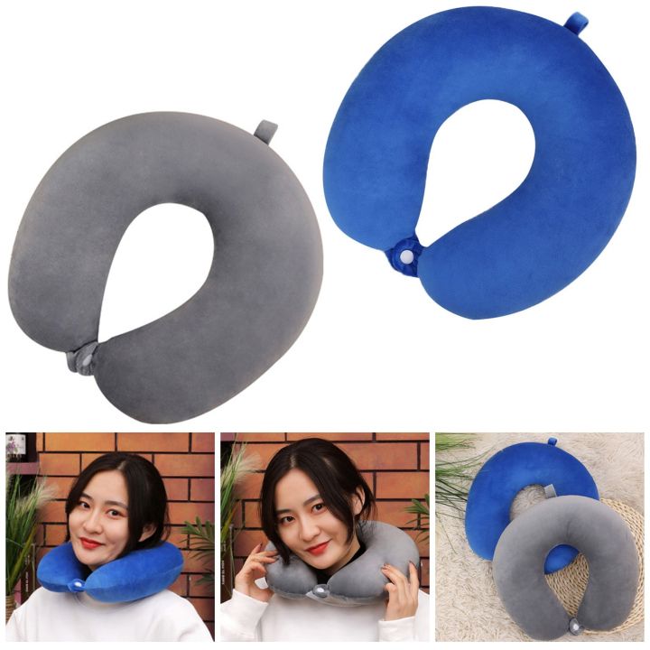 Sleeping Travel Pillow Daraz Memory Fiber Travel Neck Pillow For