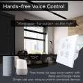 MOES Tuya Smart Life WiFi RF 2 Gang Double Curtain Blind Switch for Roller Shutter Electric Motor With Google Home Alexa. 