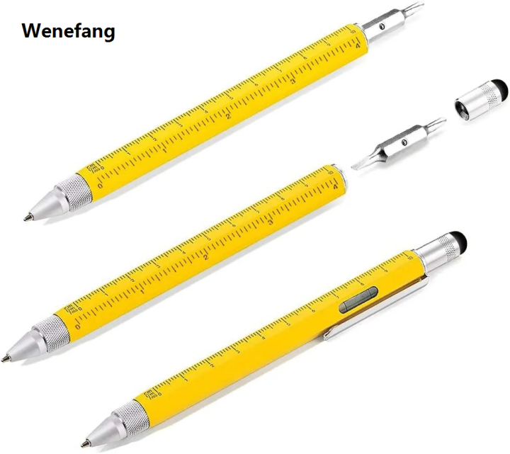 Wenefang%20multi%20cleaning%20pen%207%20in1%20Multifunction%20Ballpoint%20Pen%20with%20Modern%20Handheld%20Tool%20Measure%20Technical%20Ruler%20Screwdriver%20Touch%20Screen%20Stylus%20Spirit%20LevelTool%20Sets%20-%20Image%204