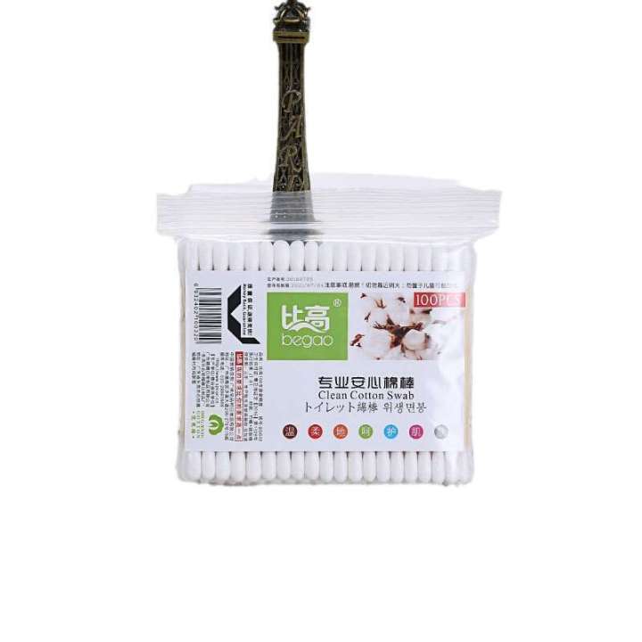 BEGAO%20Bag%20of%20100%20Wooden%20Stick%20Disposable%20Absorbent%20Makeup%20Cotton%20Swabs%20-%20Image%205